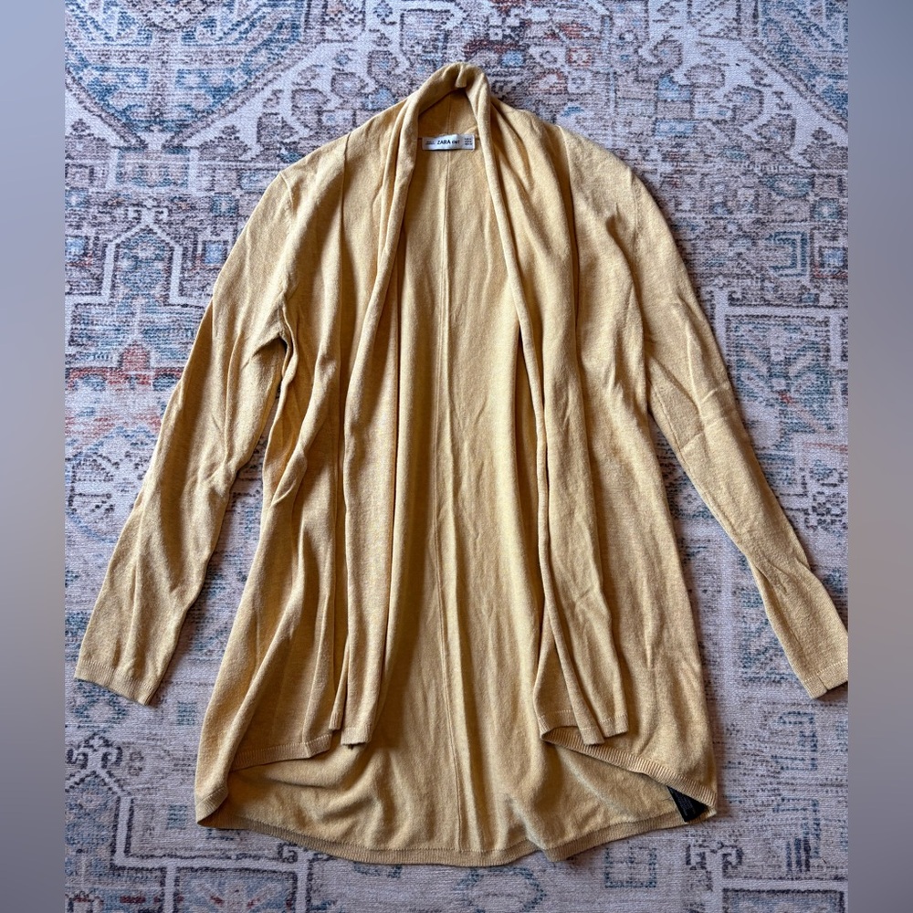 Zara drape front cardigan, Women’s Medium